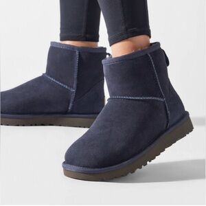 UGG Classic Mini in Navy Blue Size 7